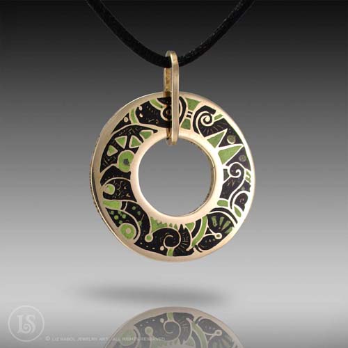 Taurus Pendant, Bronze