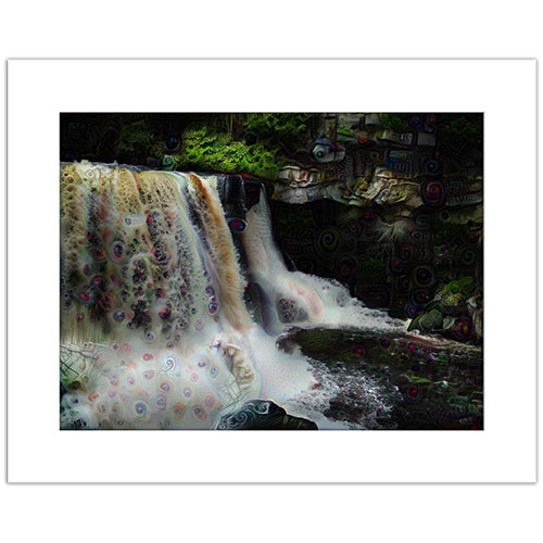 Twilight over Blackwater Falls Print, Giclee