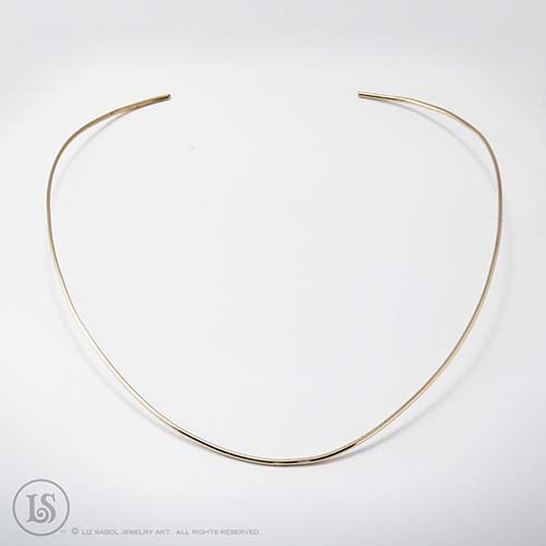 Neckwire, Lightweight Slide, Bronze 16g